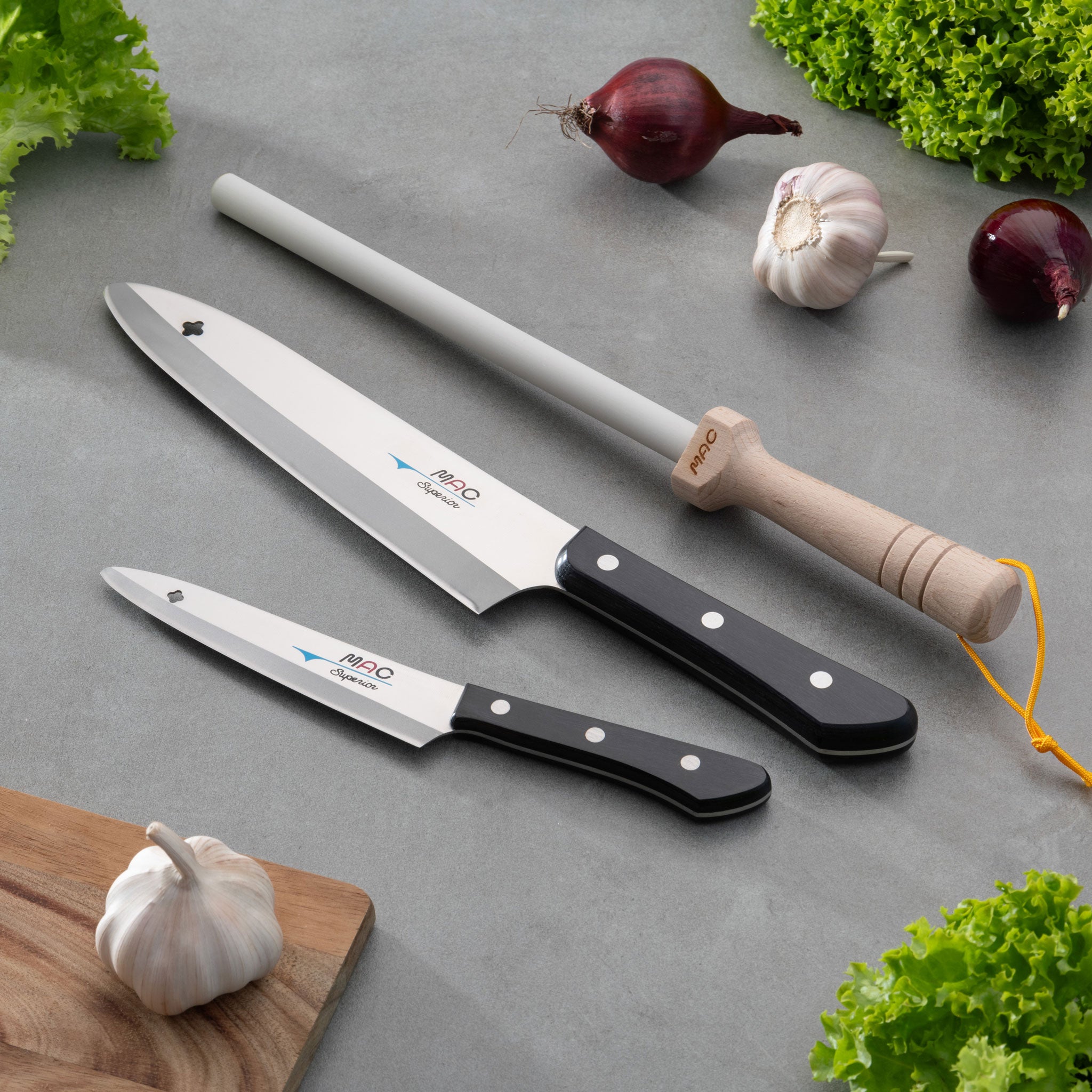 Mac Superior Knivsett Med Slipe­stav 3d