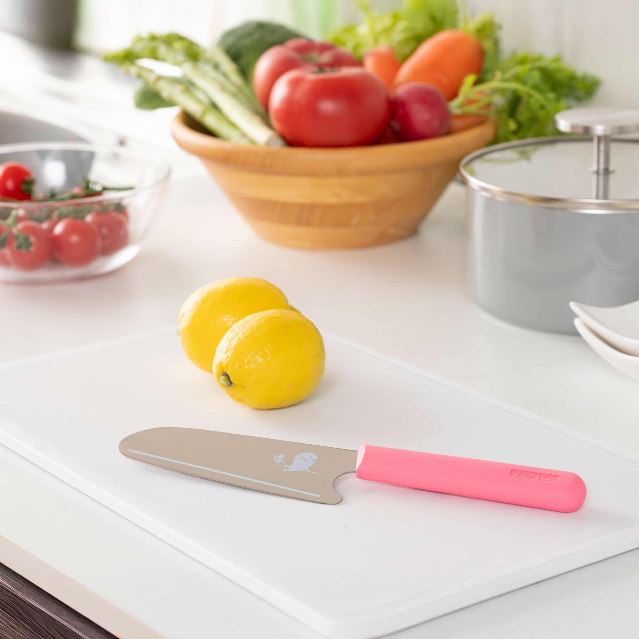 Mac Kid Barnekniv Rosa 12,5 cm