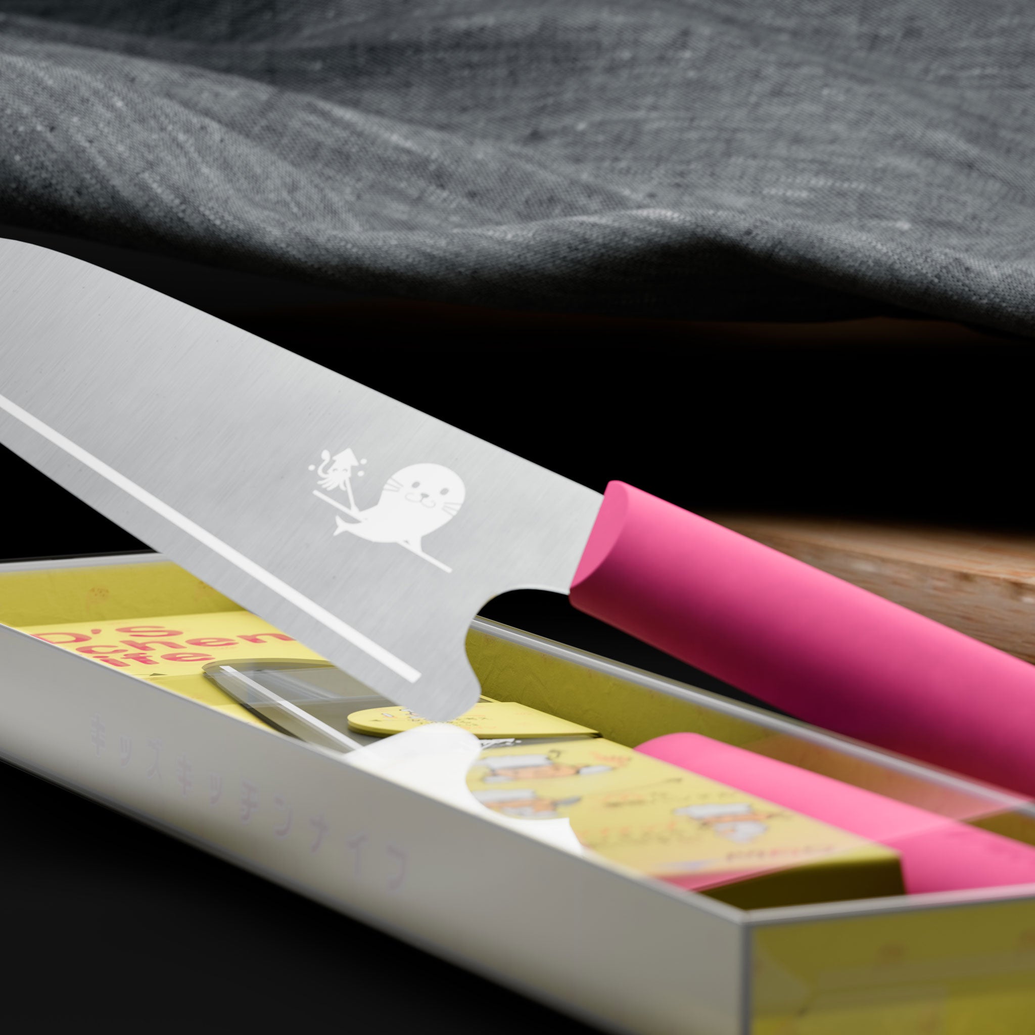 Mac Kid Barnekniv Rosa 12,5 cm