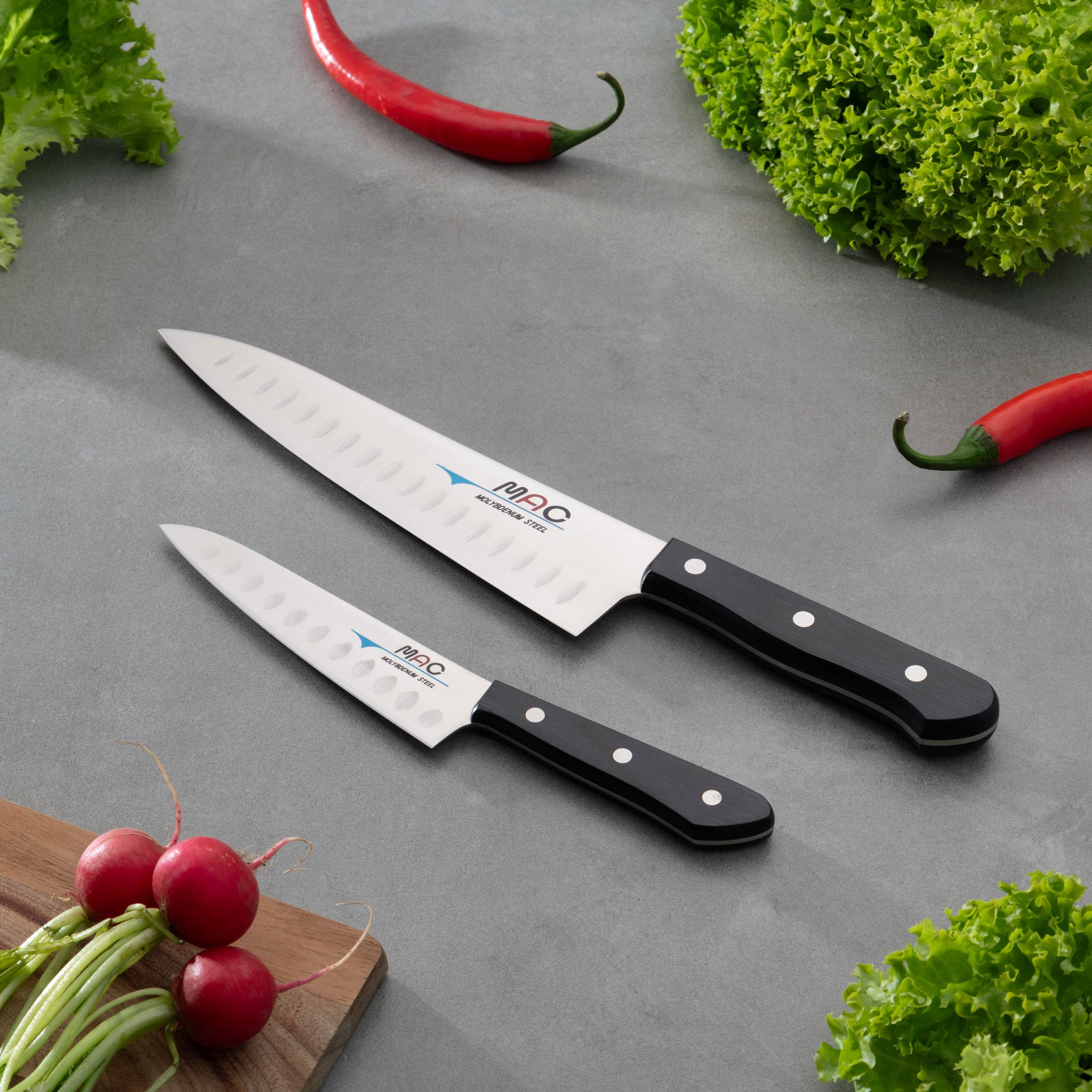 Mac Chef Knivsett Th-80 + Th-50 2d